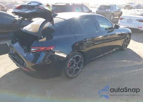 2023 Alfa Romeo Giulia Veloce Rwd from USA, damaged, VIN ZARFAMBN0P7669576